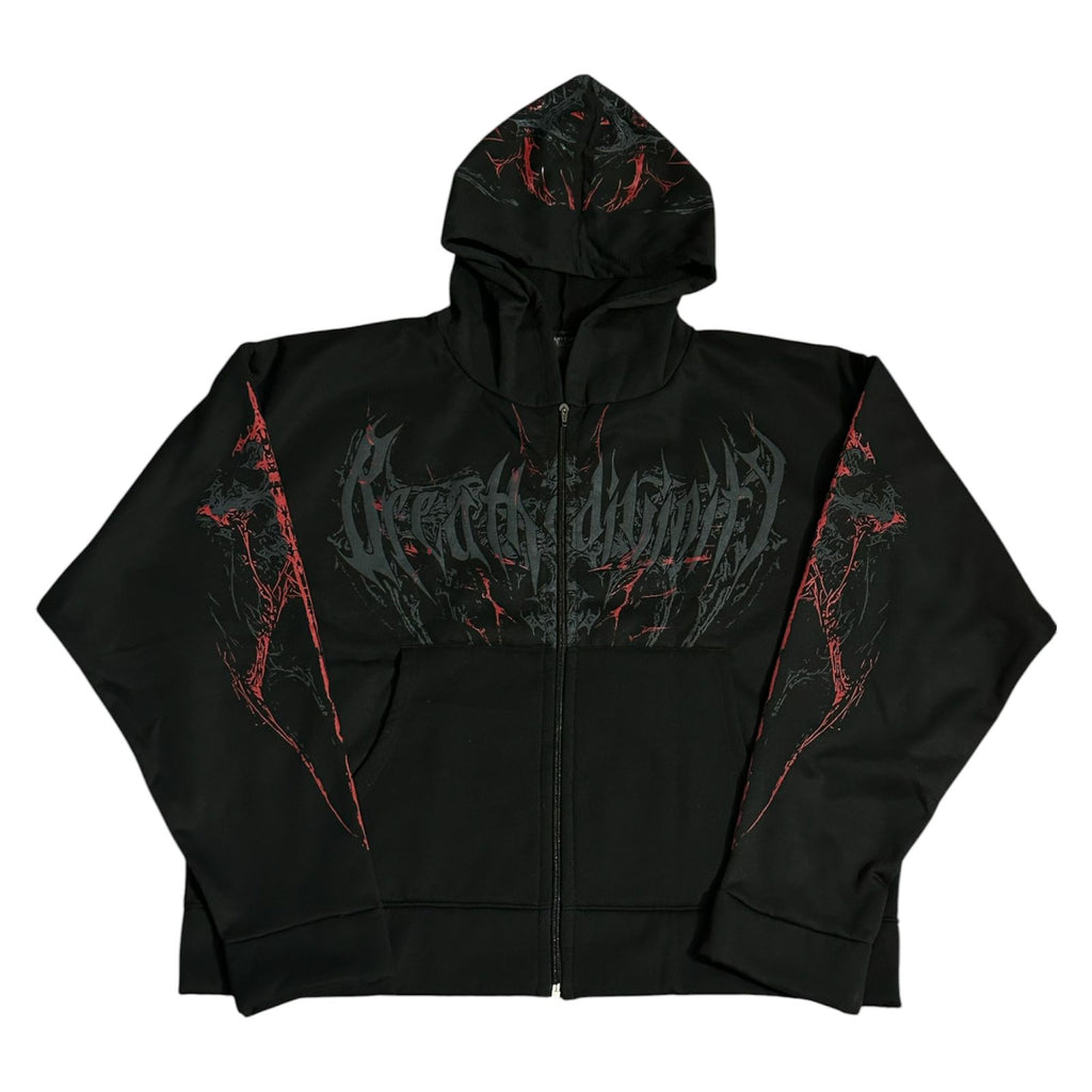 HOODIE TWO SKULLS BREATHEDIVINITY