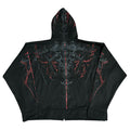 HOODIE TWO SKULLS BREATHEDIVINITY