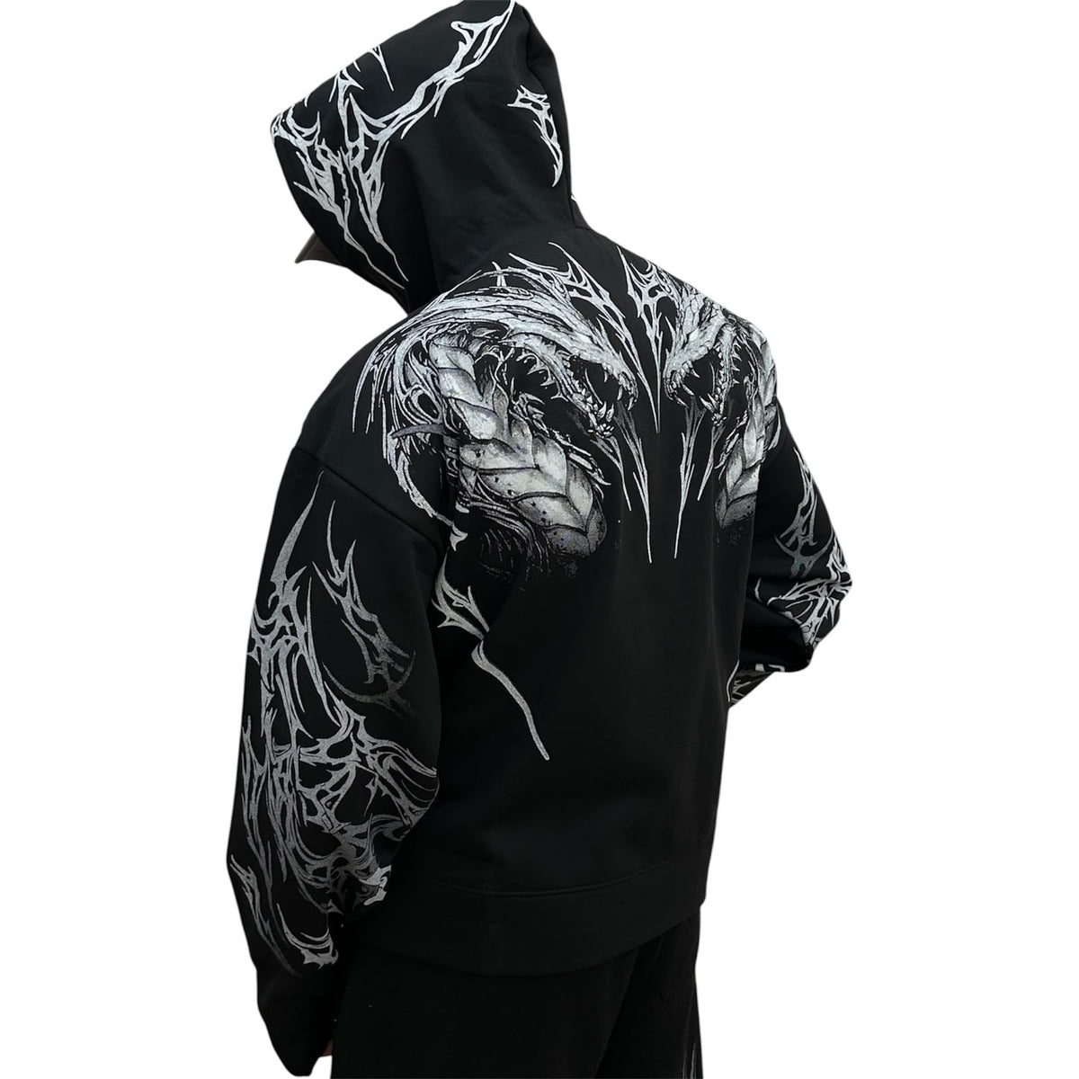 HOODIE LEVIATHAN TARNISHED ZIP-UP BREATHEDIVINITY