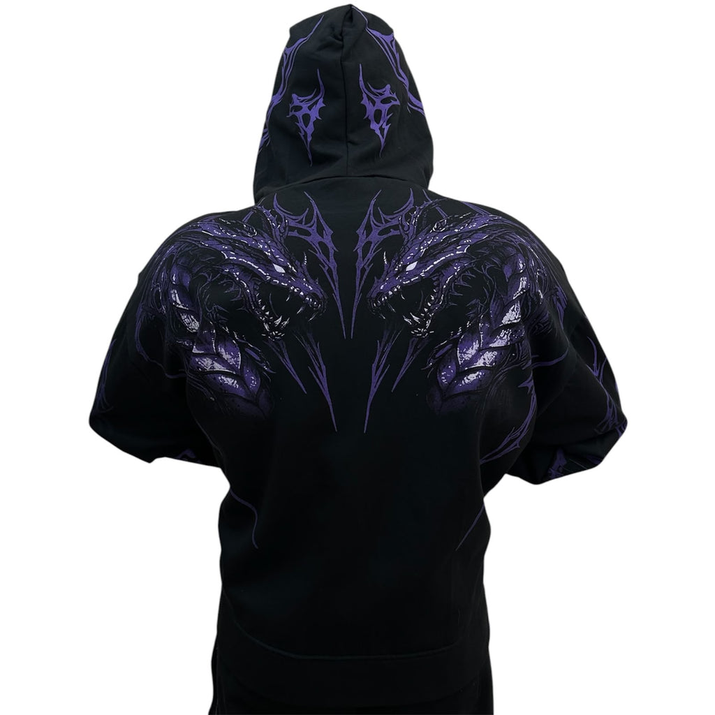 HOODIE LEVIATHAN TARNISHED ZIP-UP BREATHEDIVINITY