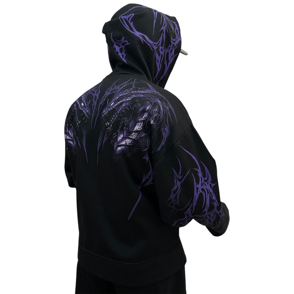 HOODIE LEVIATHAN TARNISHED ZIP-UP BREATHEDIVINITY