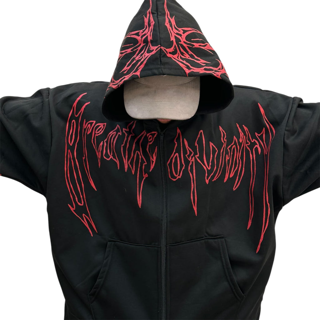 HOODIE LEVIATHAN TARNISHED ZIP-UP BREATHEDIVINITY