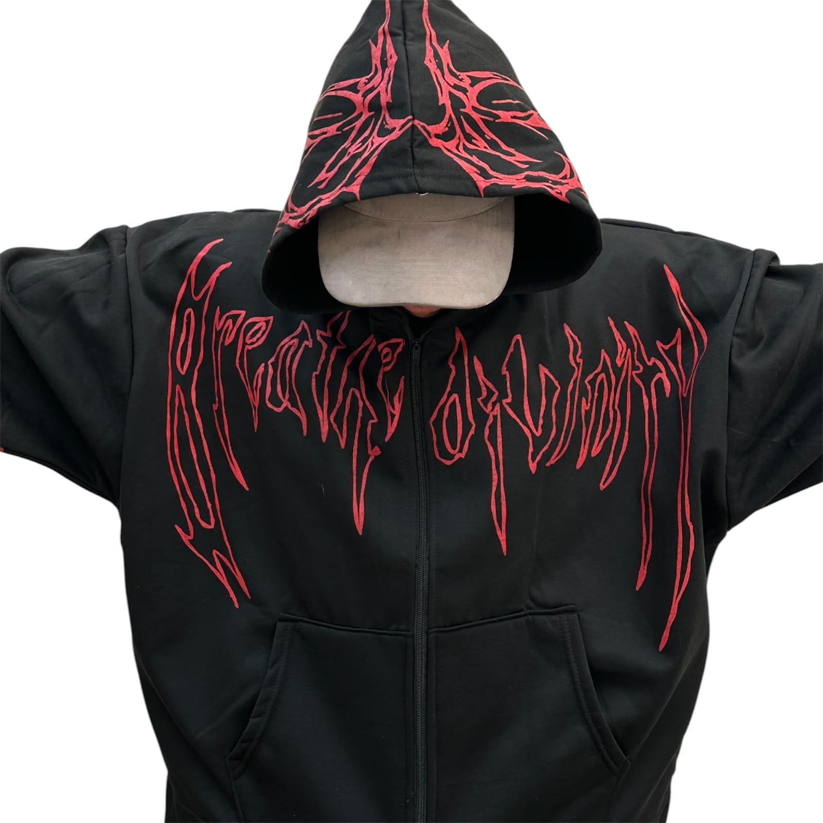 HOODIE LEVIATHAN TARNISHED ZIP-UP BREATHEDIVINITY