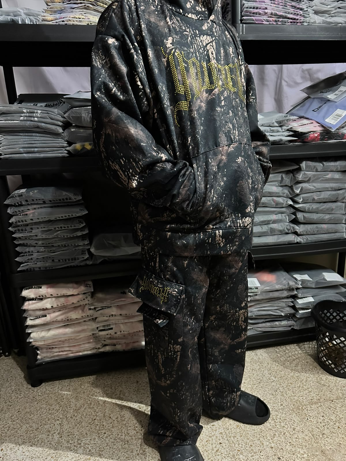 HOODIE CAMO W2230 YLA