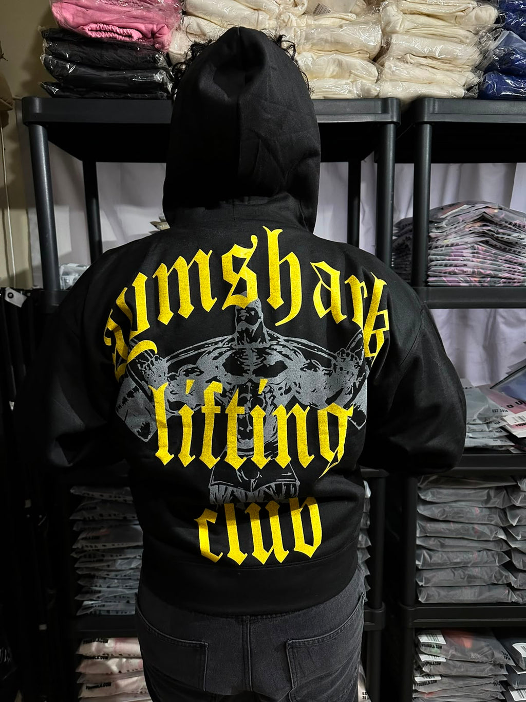HOODIE LIFTING CLUB  GMSR