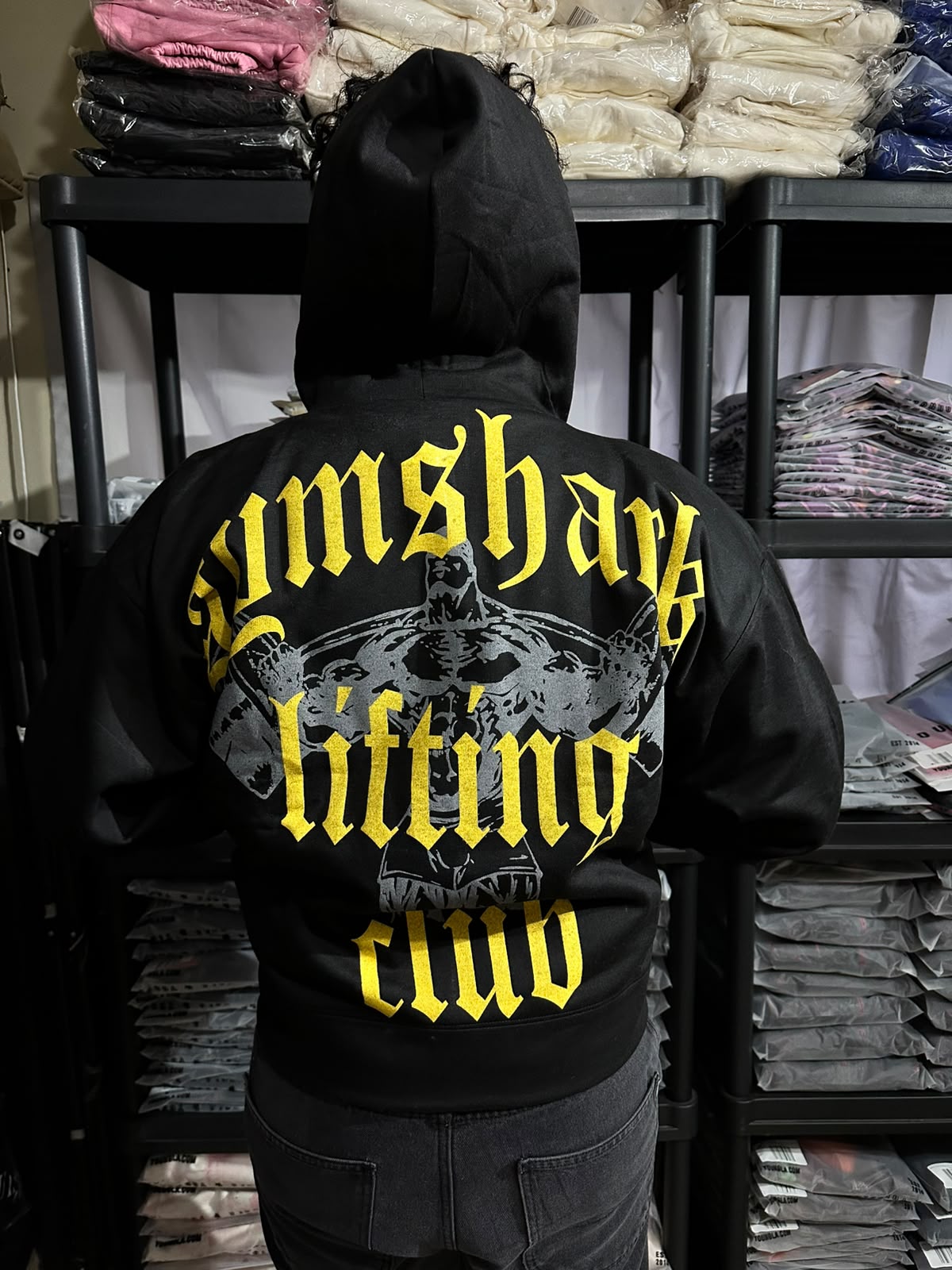 HOODIE LIFTING CLUB  GMSR