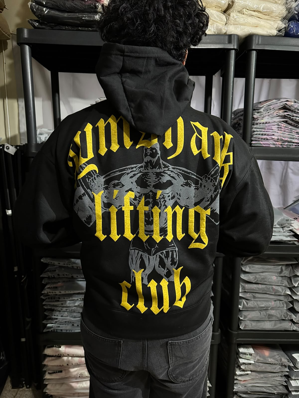 HOODIE LIFTING CLUB  GMSR
