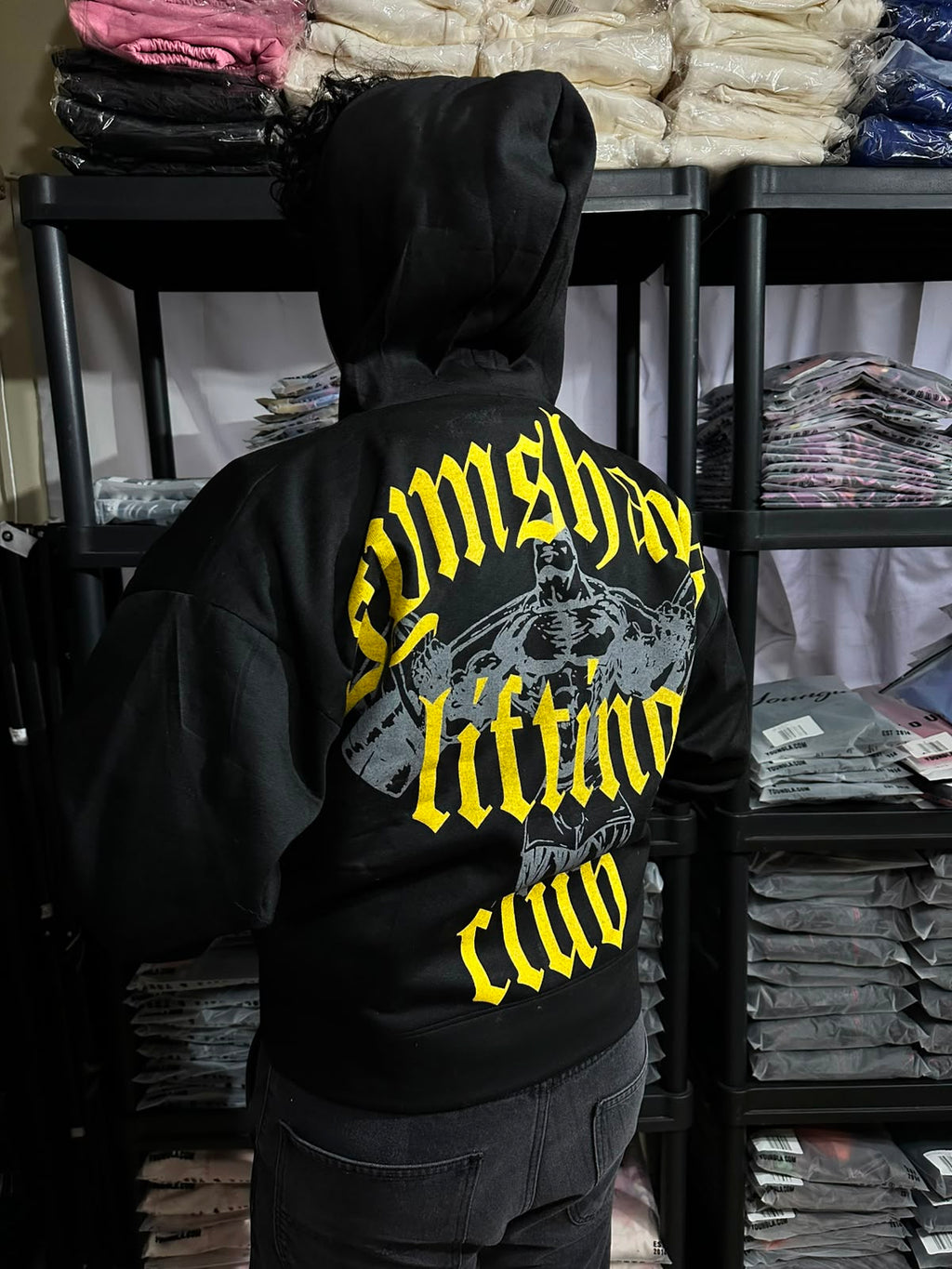HOODIE LIFTING CLUB  GMSR