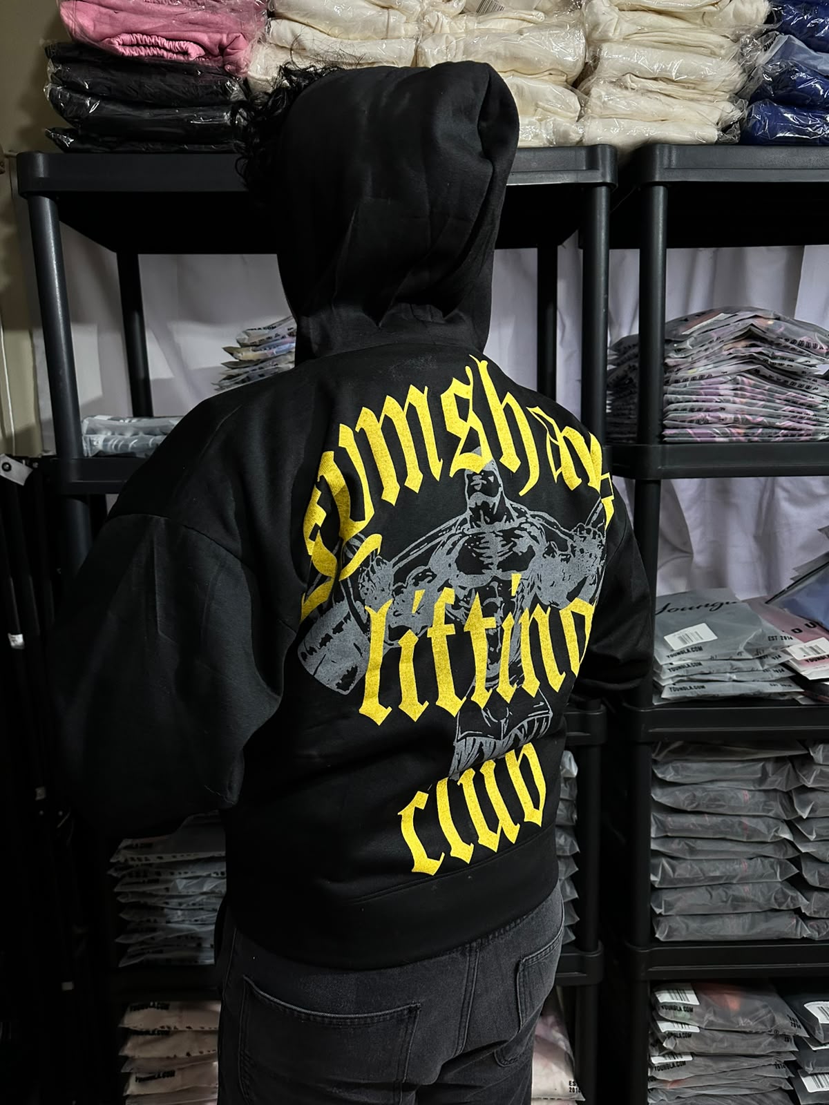 HOODIE LIFTING CLUB  GMSR