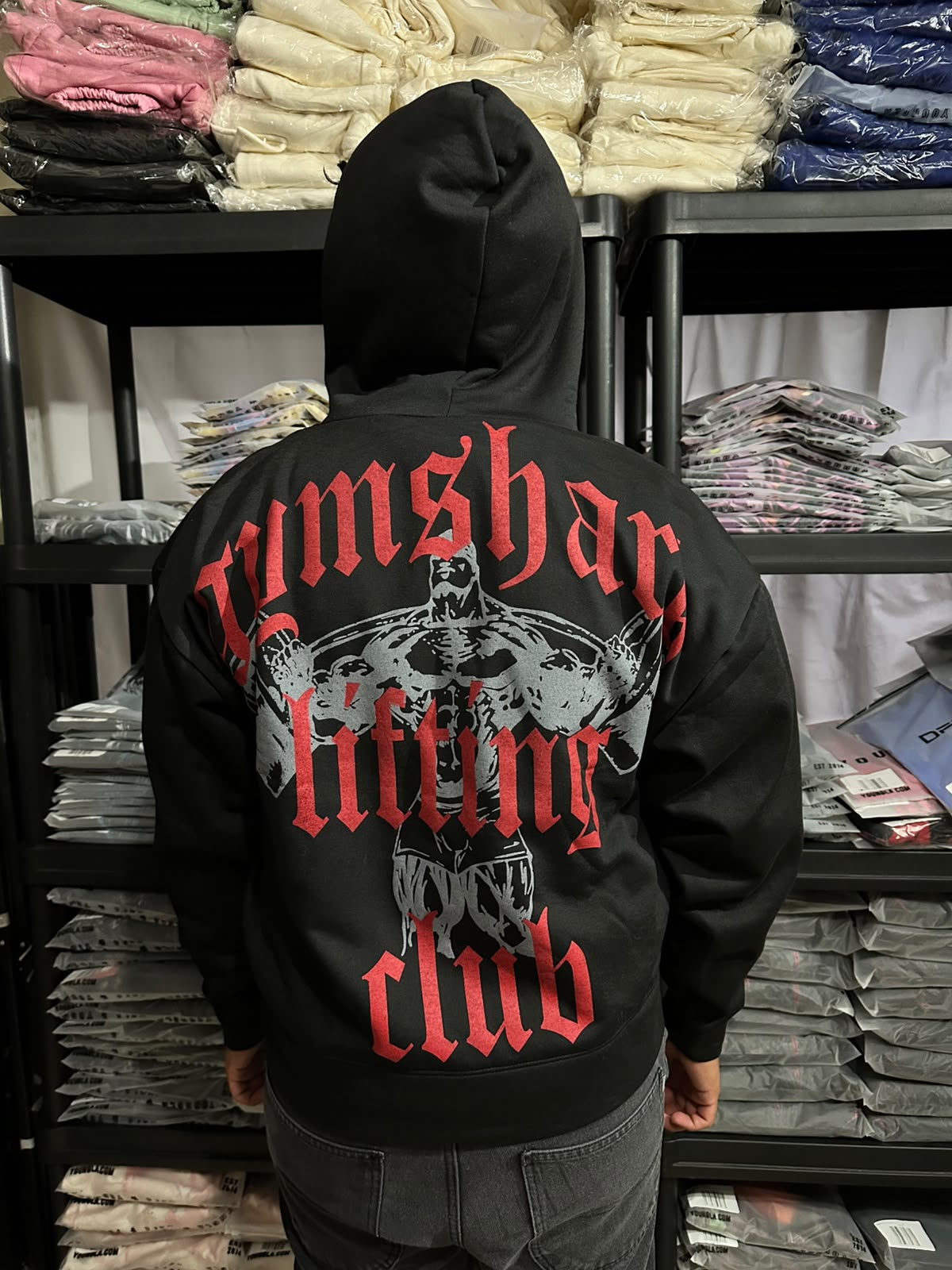 HOODIE LIFTING CLUB  GMSR
