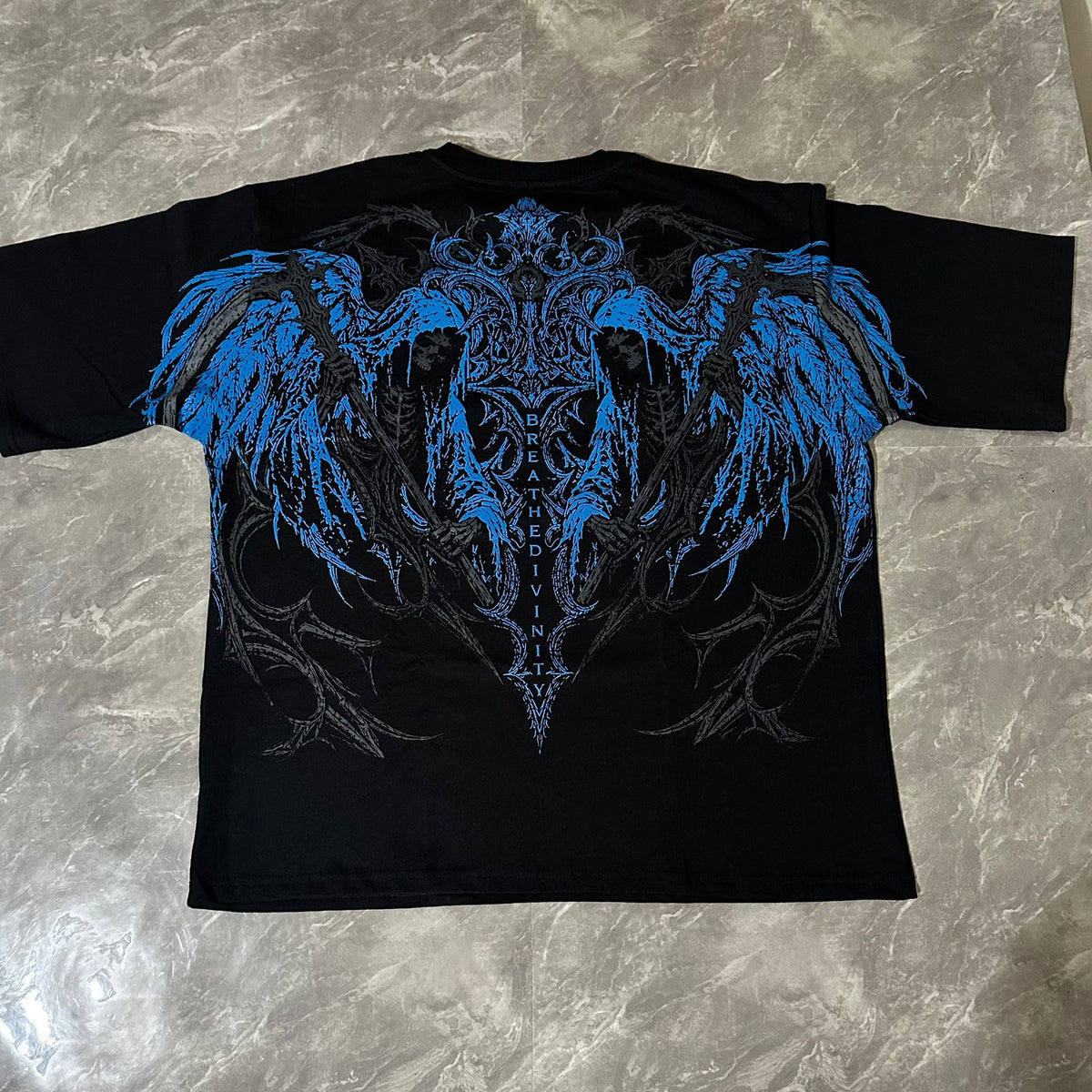 OVERSIZE BLOOD REAPED BREATHEDIVINITY