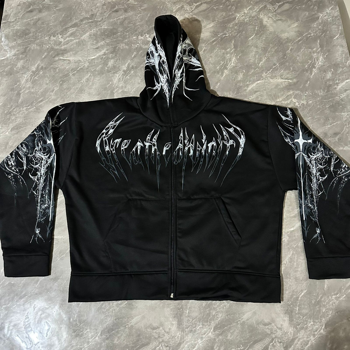 HOODIE DEATH BLIGTH BREATHEDIVINITY