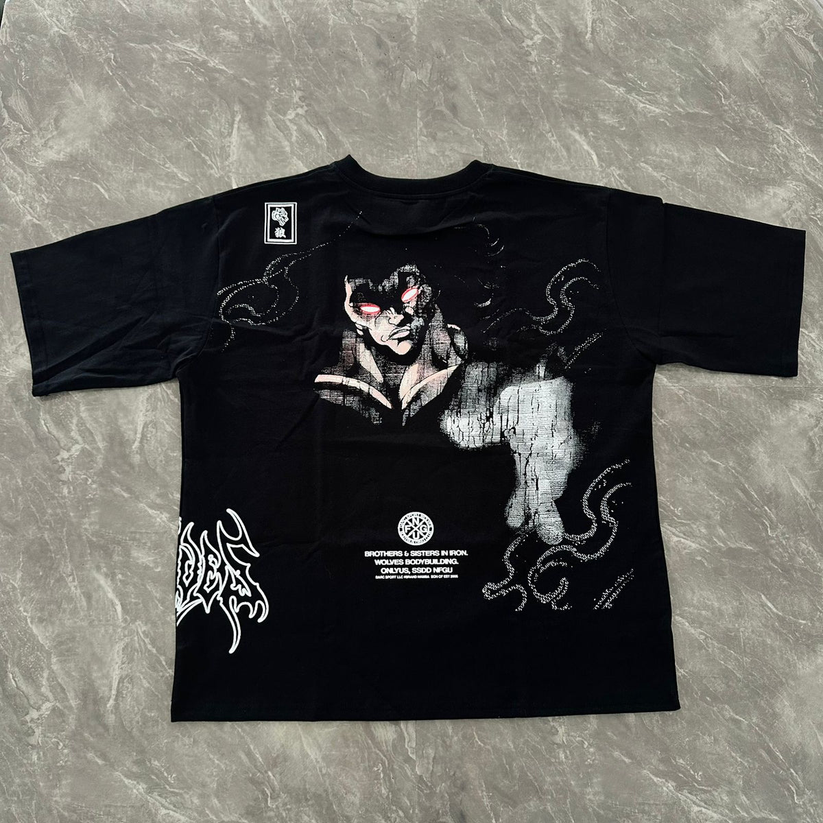 OVERSIZE YUJIRO HANMA WOLVES