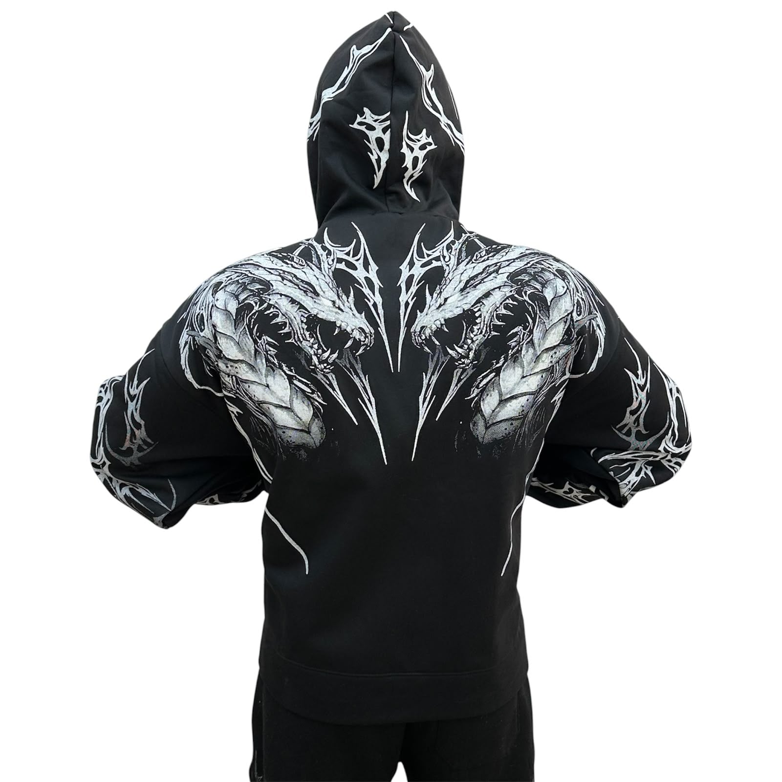 HOODIE LEVIATHAN TARNISHED ZIP-UP BREATHEDIVINITY